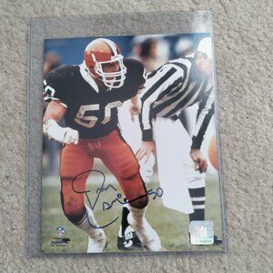Tom Cousineau Signed/Autograph/Auto 8x10 Football NFL Photo Cleveland Browns